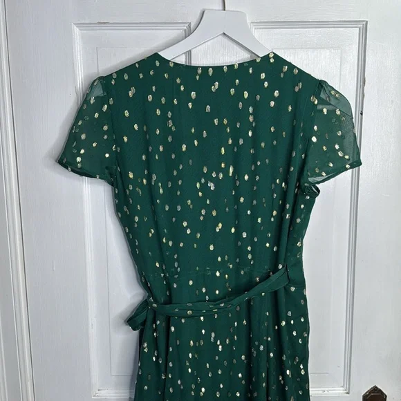 SEZANE Robe Armelle Maxi Wrap Dress Style-Hunting W1480 Sz 36 FR or 4 US - Picture 8 of 14